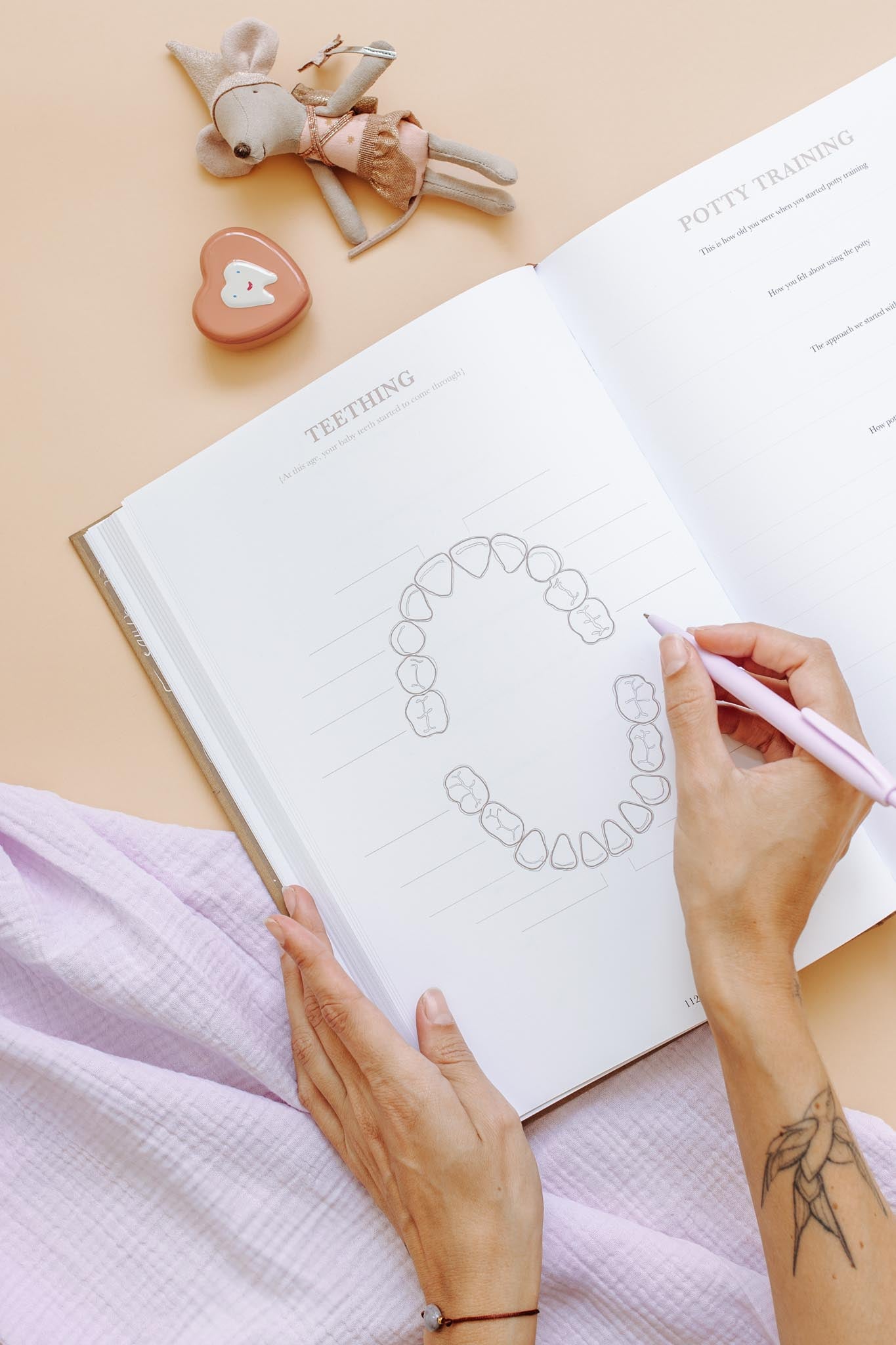 'As you grew bigger and bigger' Childhood Memory Book