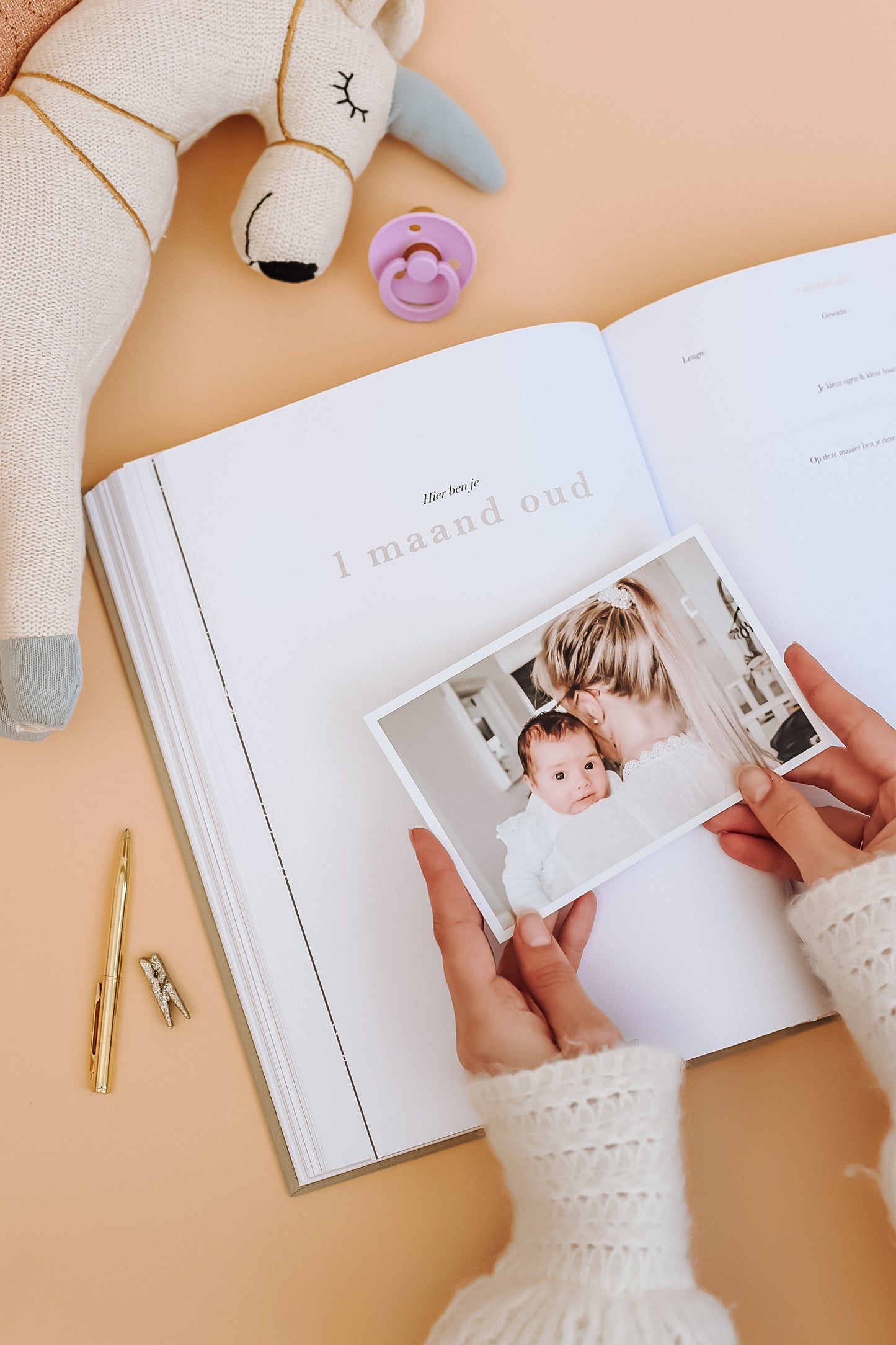 'Het begin van jouw leven' zwangerschaps- & babyinvulboek