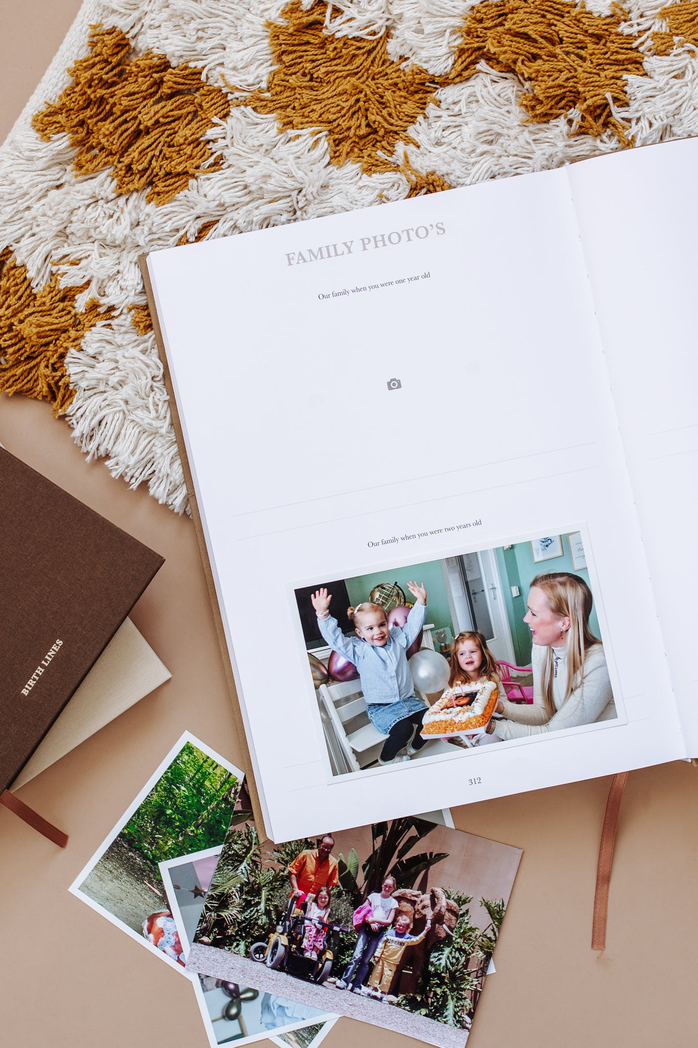 'As you grew bigger and bigger' Childhood Memory Book