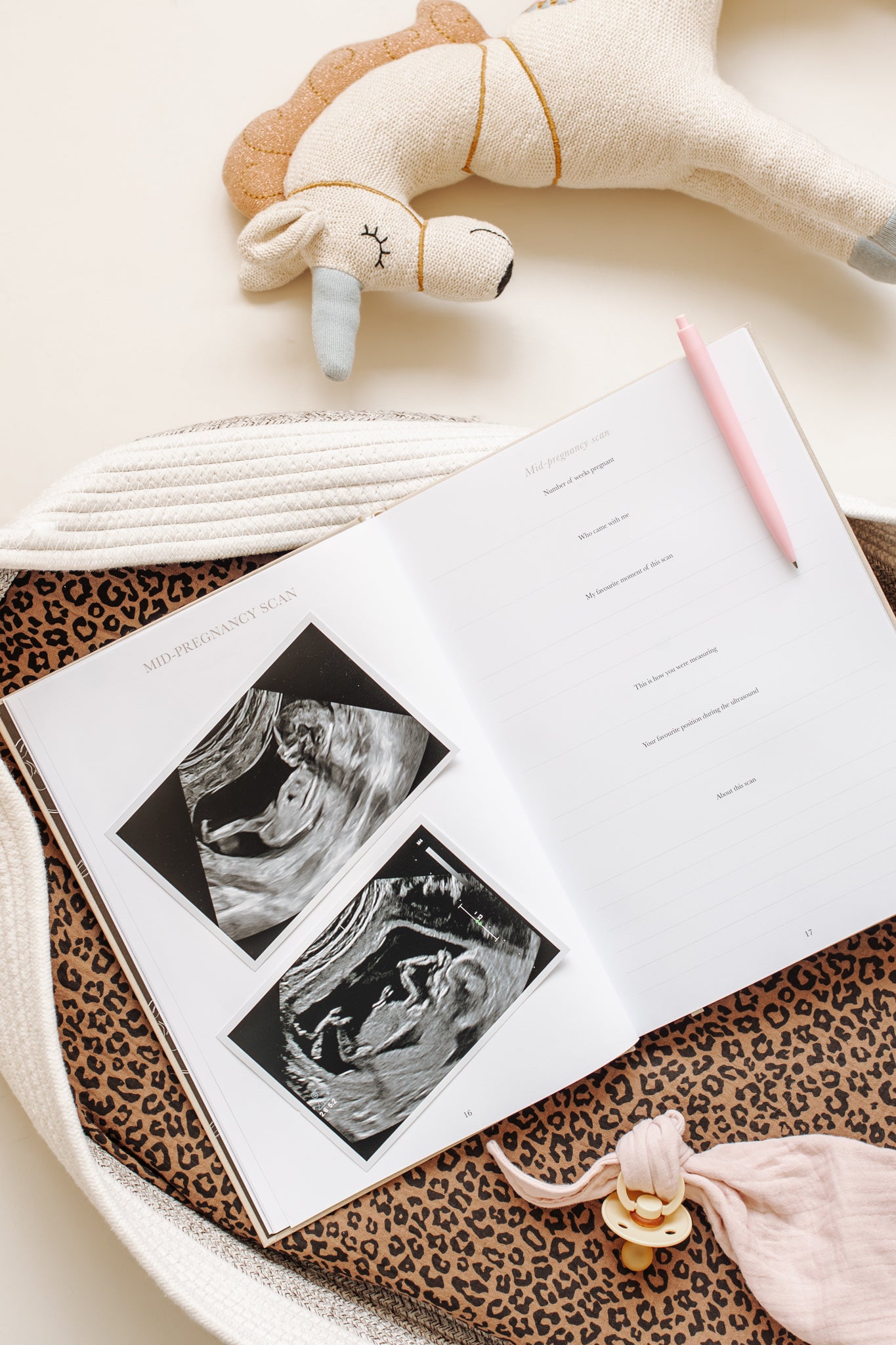 'The beginning of your life' Pregnancy & Baby Memory Book