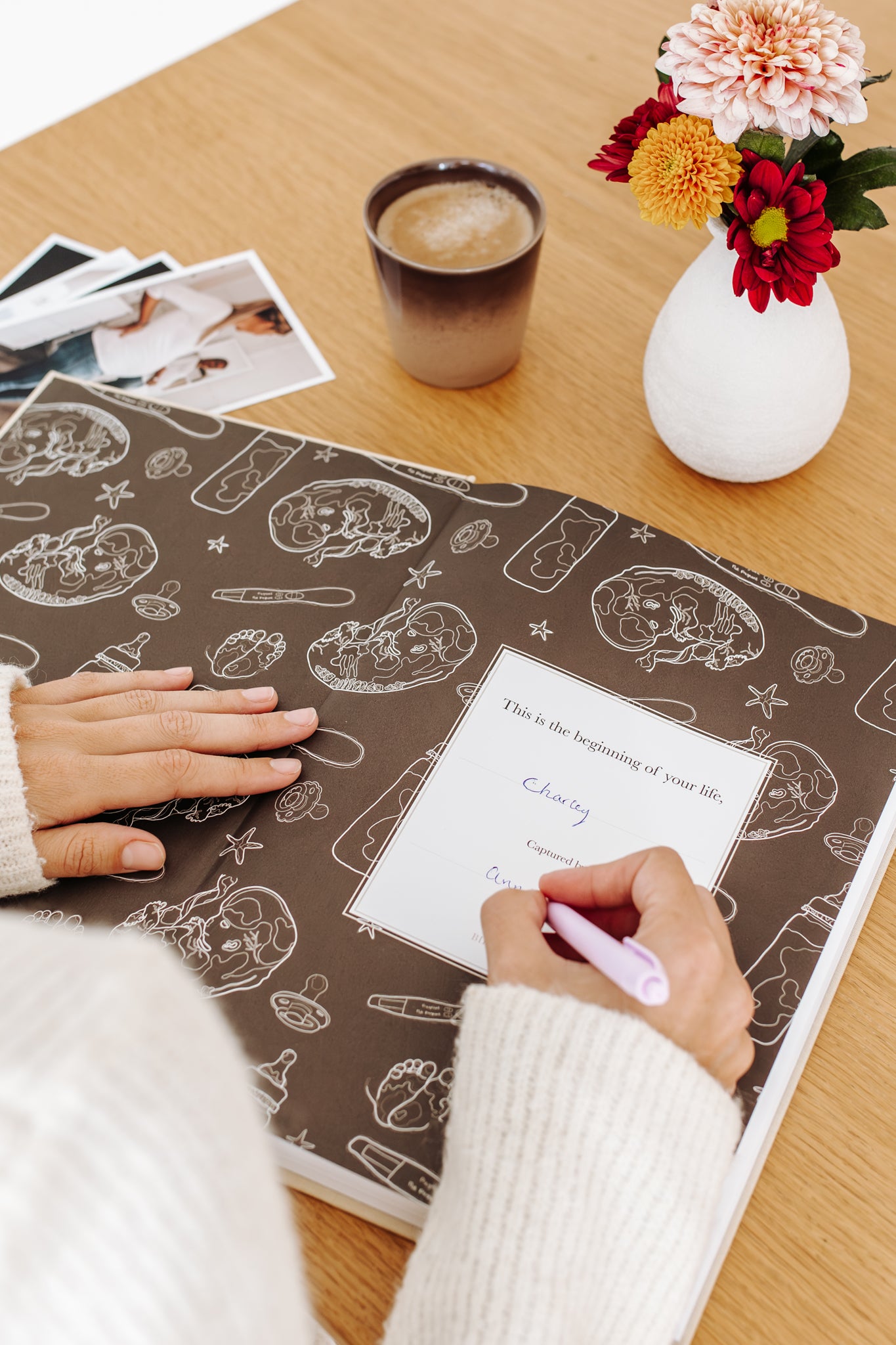 'The beginning of your life' Pregnancy & Baby Memory Book