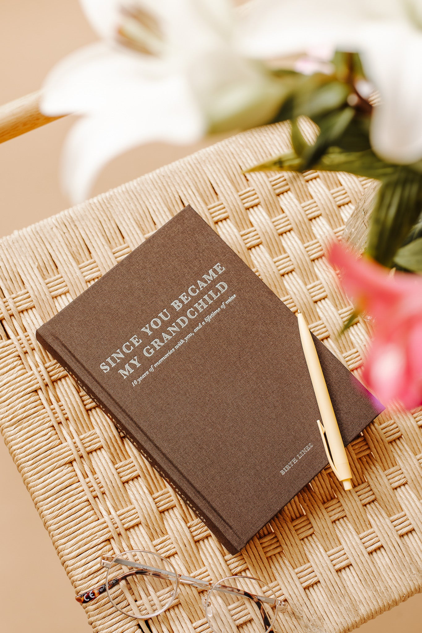 'Since you became my grandchild' Grandparent Memory Book