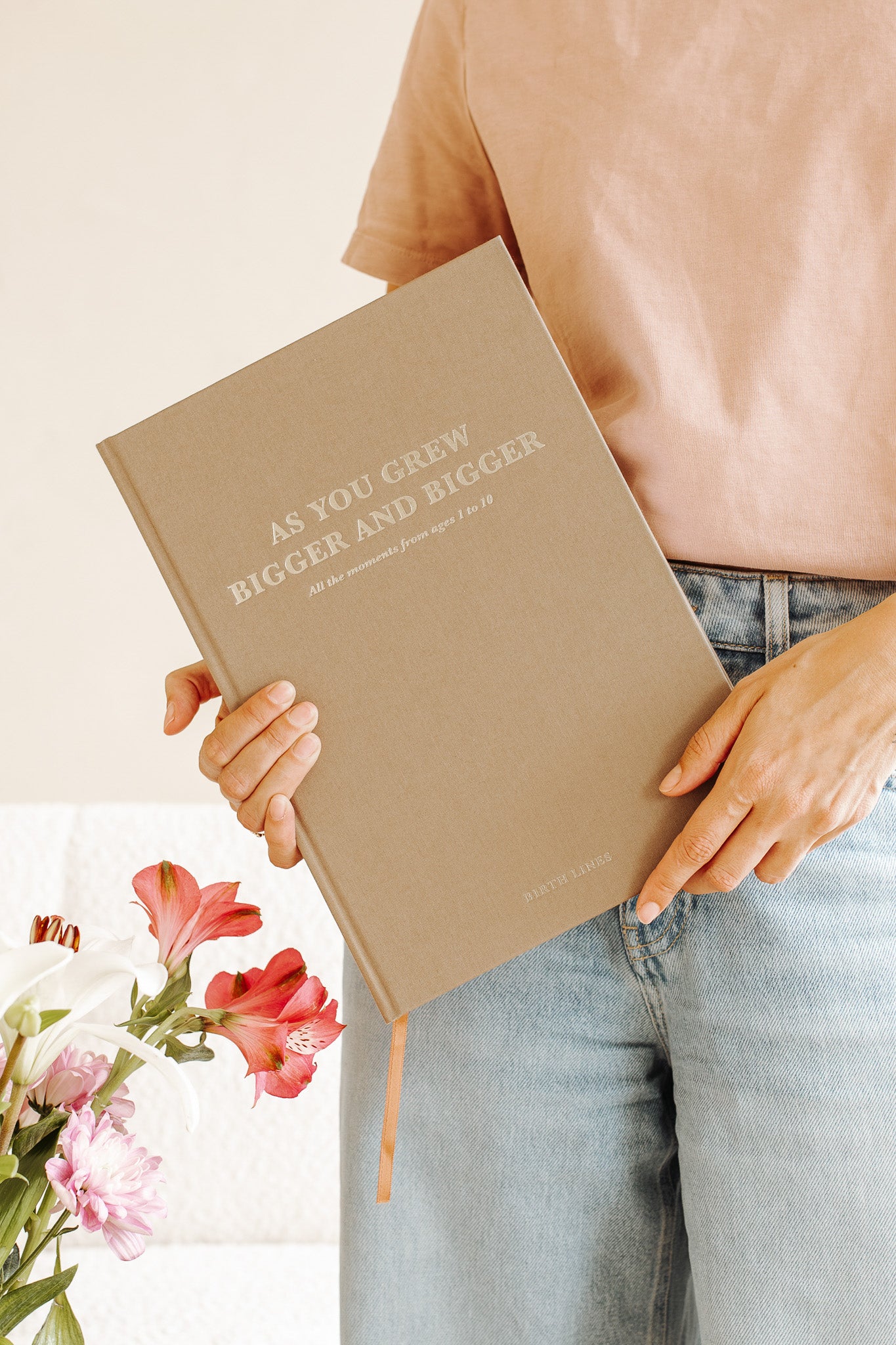 'As you grew bigger and bigger' Childhood Memory Book