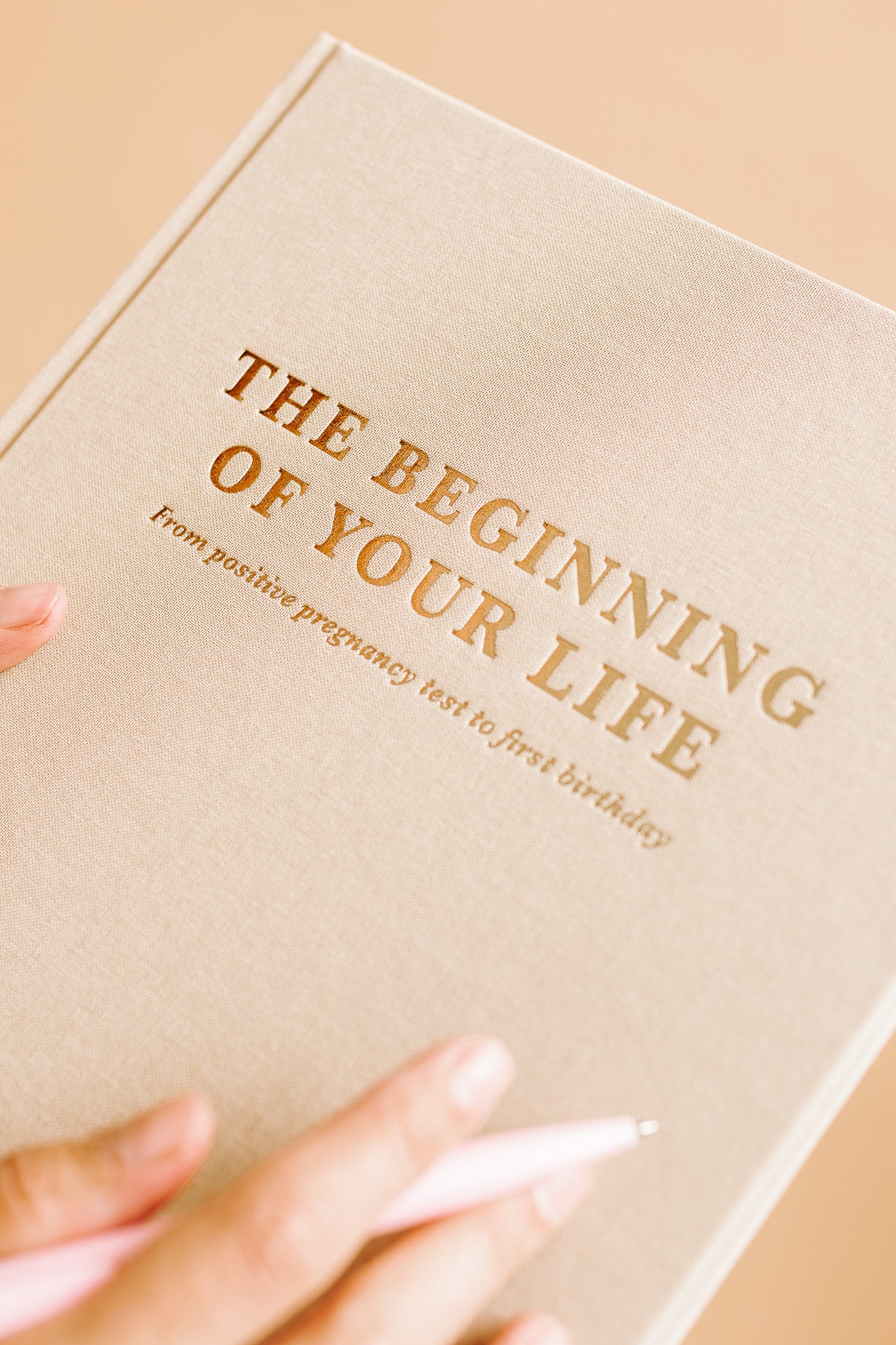 'The beginning of your life' Pregnancy & Baby Memory Book
