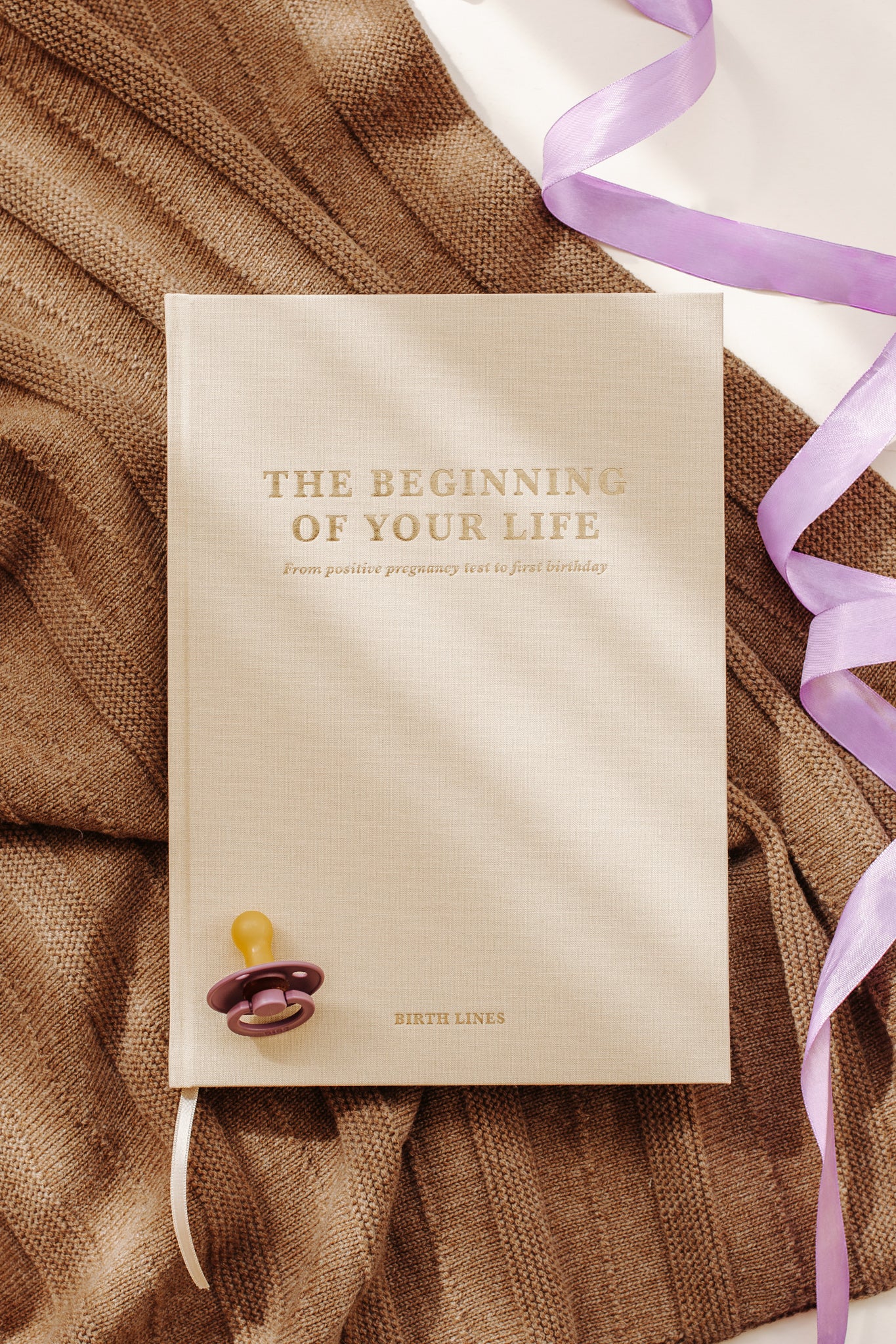 'The beginning of your life' Pregnancy & Baby Memory Book