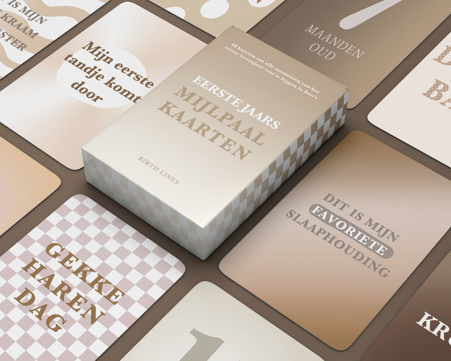 First Year Milestone Cards - Set of 48 Cards