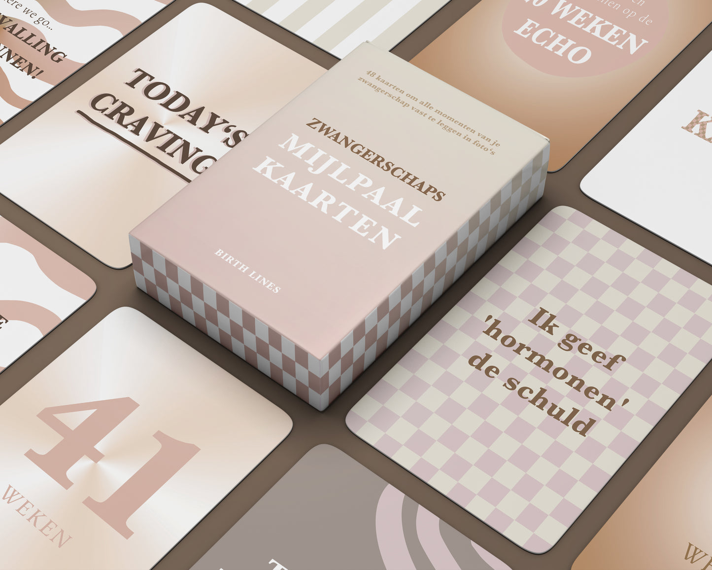 Pregnancy Milestone Cards - Set of 48 Cards