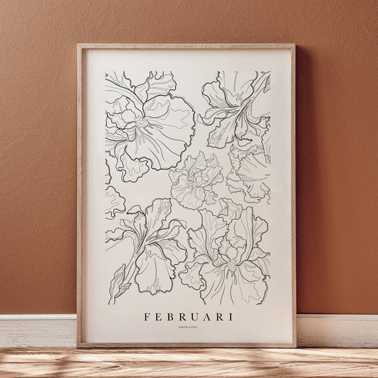 Birth Flower poster February