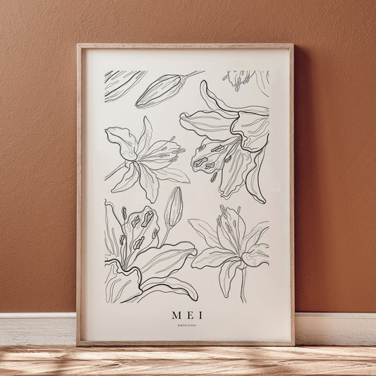 Birth Flower poster May