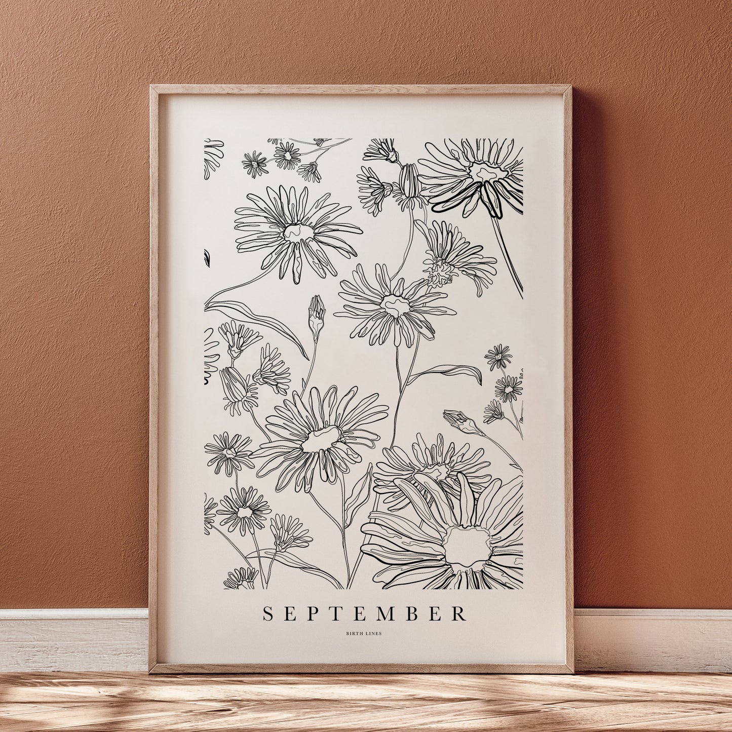 Birth Flower poster september
