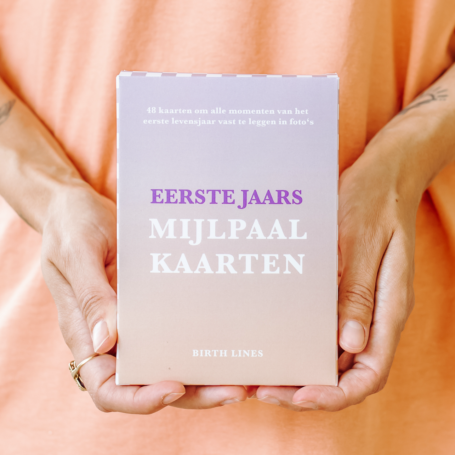 Eerste jaars mijlpaalkaarten - set 48 kaarten