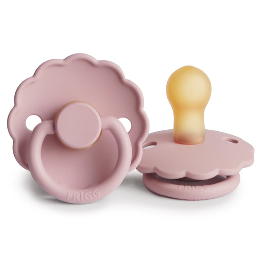 FRIGG Pacifier Latex Daisy Baby Pink