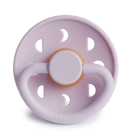 FRIGG Pacifier Latex Moon Soft Lilac
